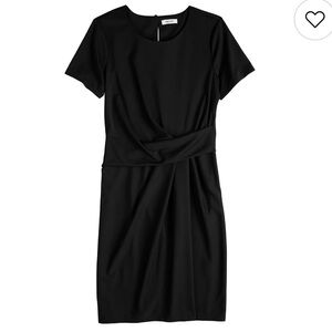 Nine West Jersey Twisted Sheath Dress